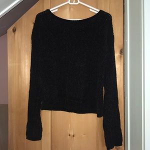Size L Aeropostale velvet sweater